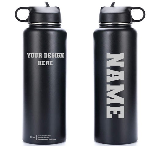 40 oz Engraved Water Bottle