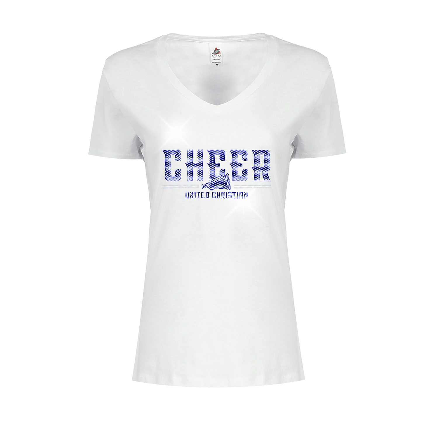 UCA Cheer Spangle V-Neck