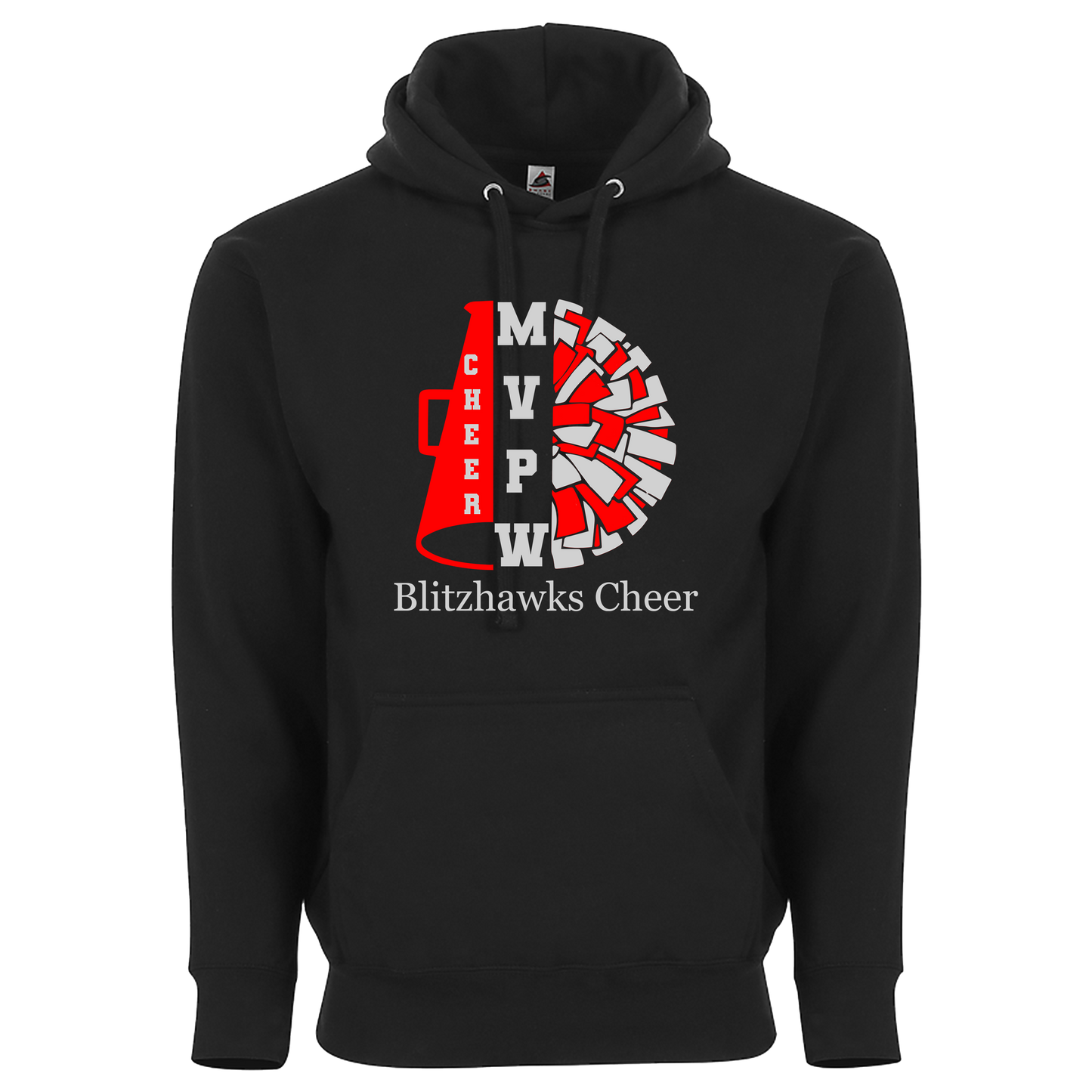 Blitzhawks Print Hoodie
