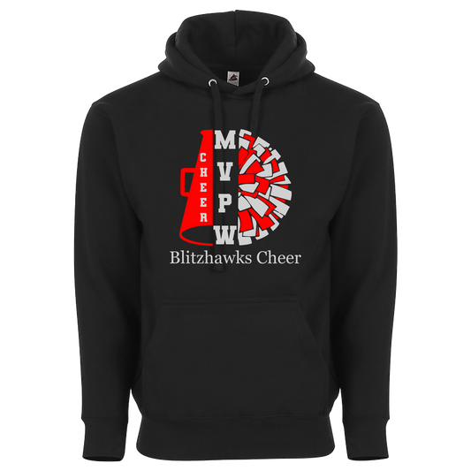Blitzhawks Print Hoodie