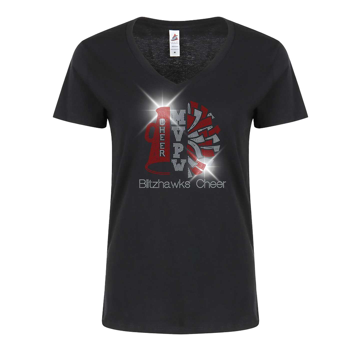 Blitzhawks Spangle V-Neck