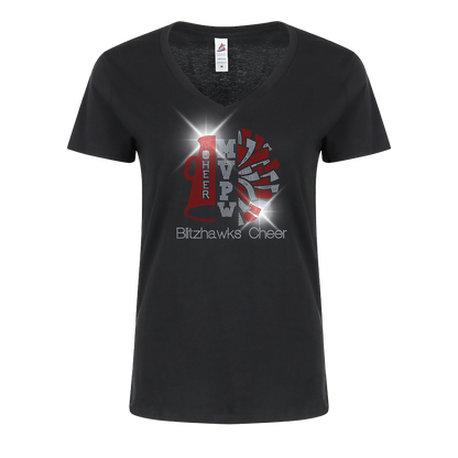 Blitzhawks Spangle V-Neck