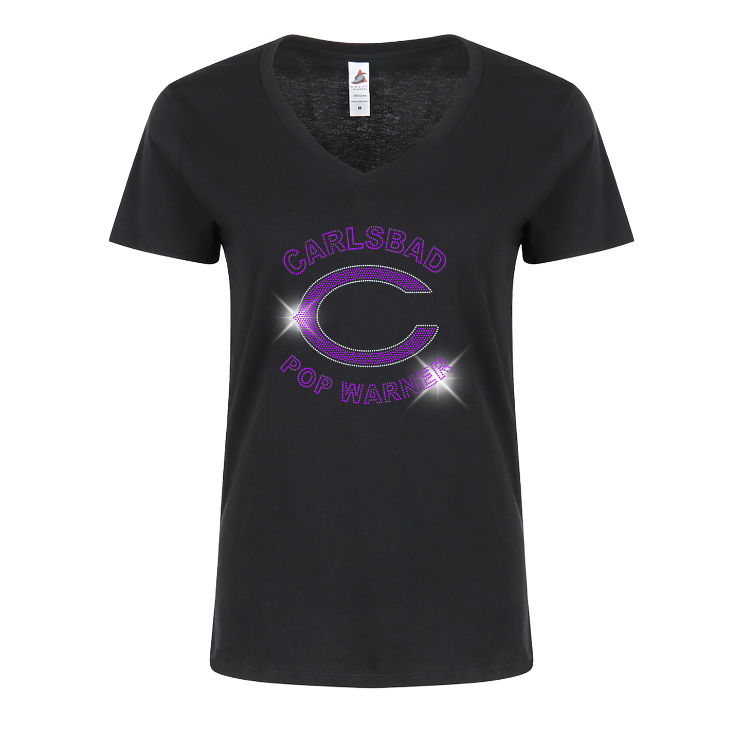 Carlsbad Spangle V-Neck