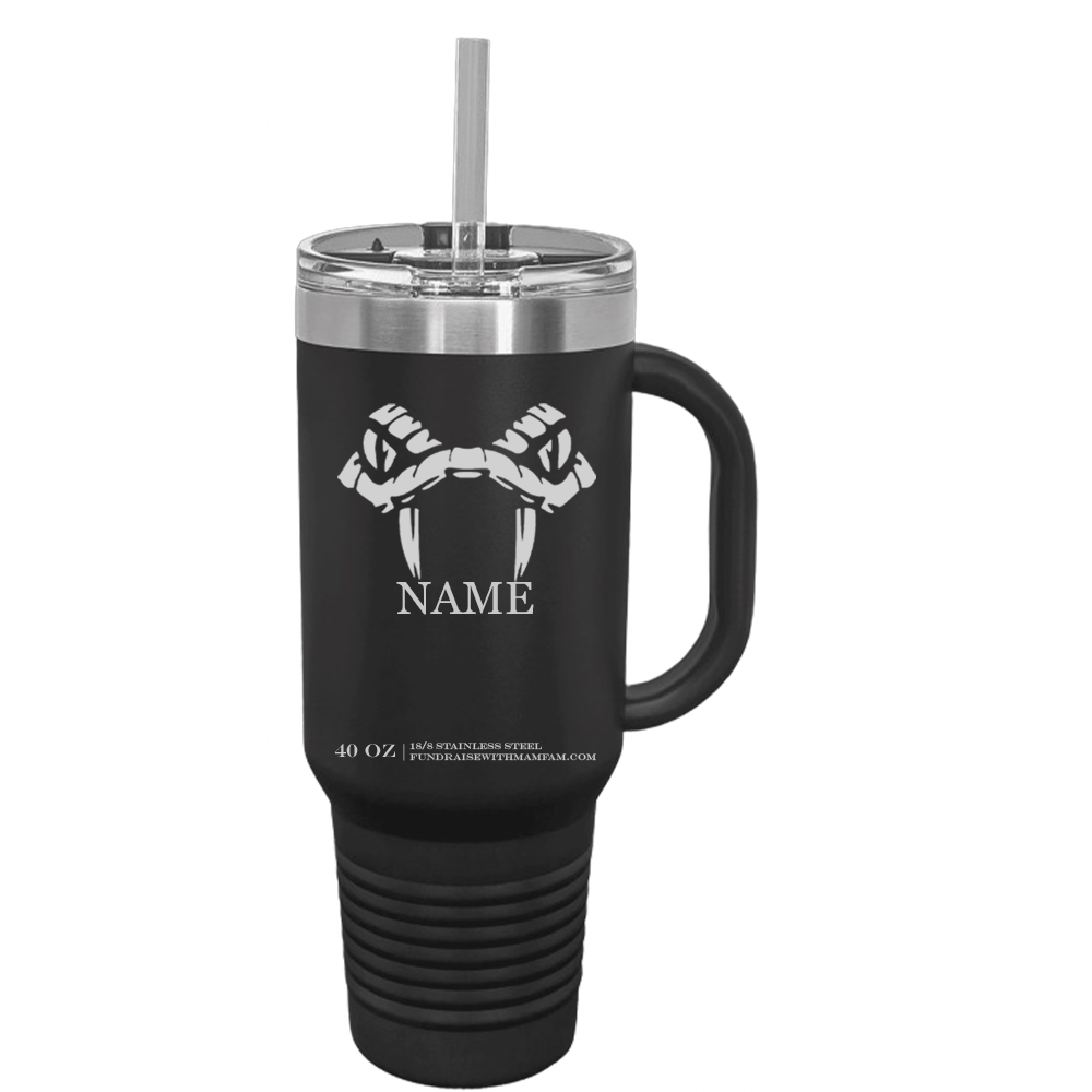 Cesar Chavez Snake 40oz Travel Mug