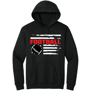 Unisex Football Flag Hoodie