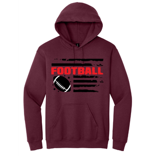 Unisex Football Flag Hoodie