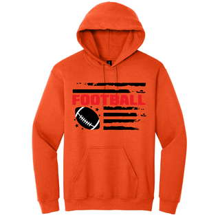 Unisex Football Flag Hoodie