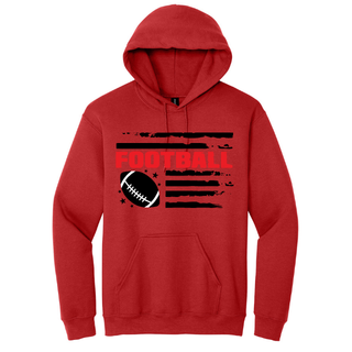 Unisex Football Flag Hoodie