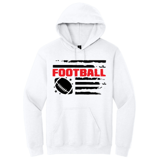 Unisex Football Flag Hoodie