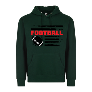 Unisex Football Flag Hoodie