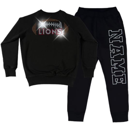 DV Spangle Adult Sweatsuit Set