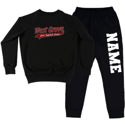 WG Printed Sweatsuit Set