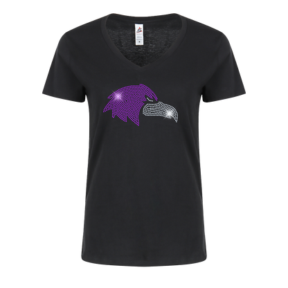 Santee Ravens Spangle V-Neck