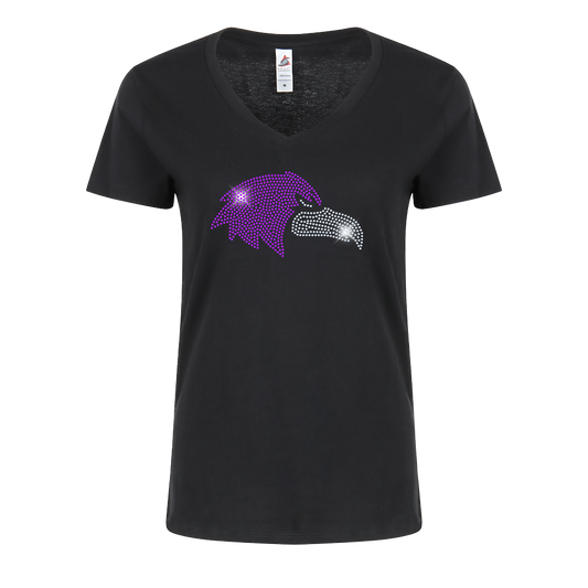 Santee Ravens Spangle V-Neck