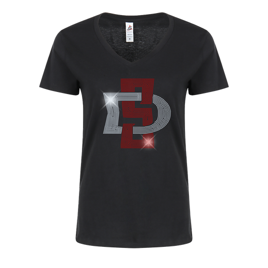 SD Aztecs Spangle V-Neck