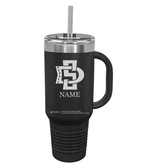 SD Aztecs 40oz Travel Mug