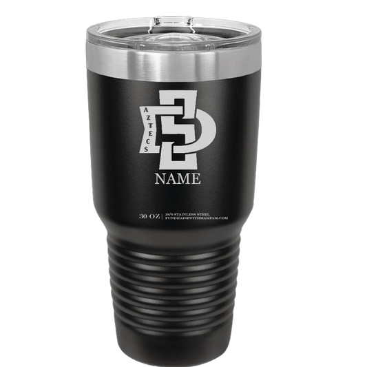 SD Aztecs 30oz Tumbler