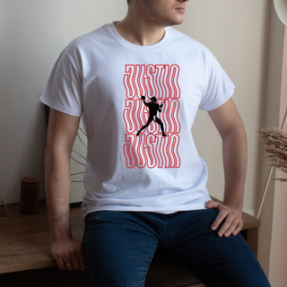 Custom Football Wavy Unisex Shirt
