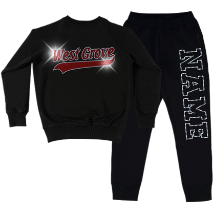 WG Spangled Sweatsuit Set