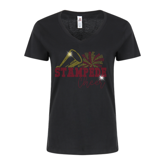 Stampede Cheer Spangle V-Neck