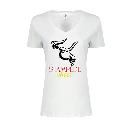 Stampede Print V-Neck