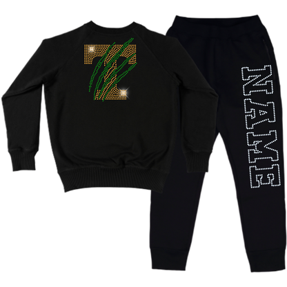 Temecula Valley Spangle Youth Sweatsuit Set