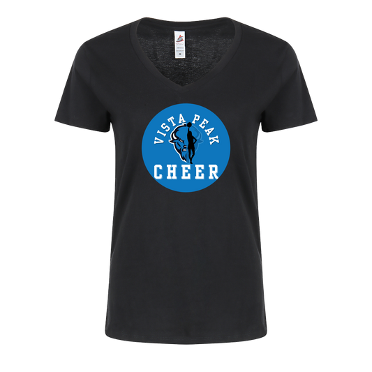 Vista Peak Print V-Neck